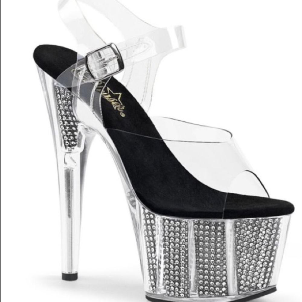 Platform heels, brand new out the box